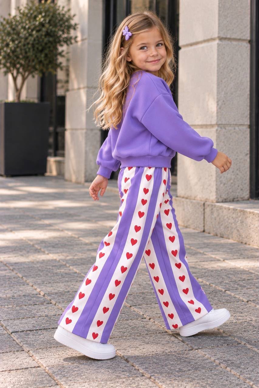 Hearts Pretty Purple Set