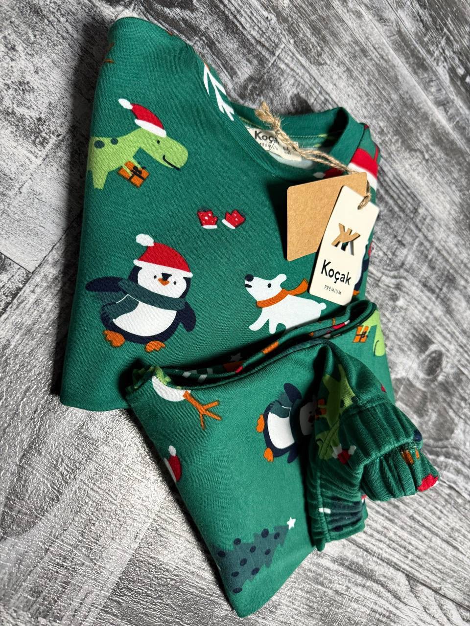 Green Christmas Pyjama