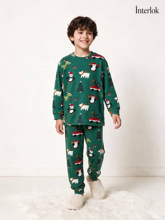Green Christmas Pyjama