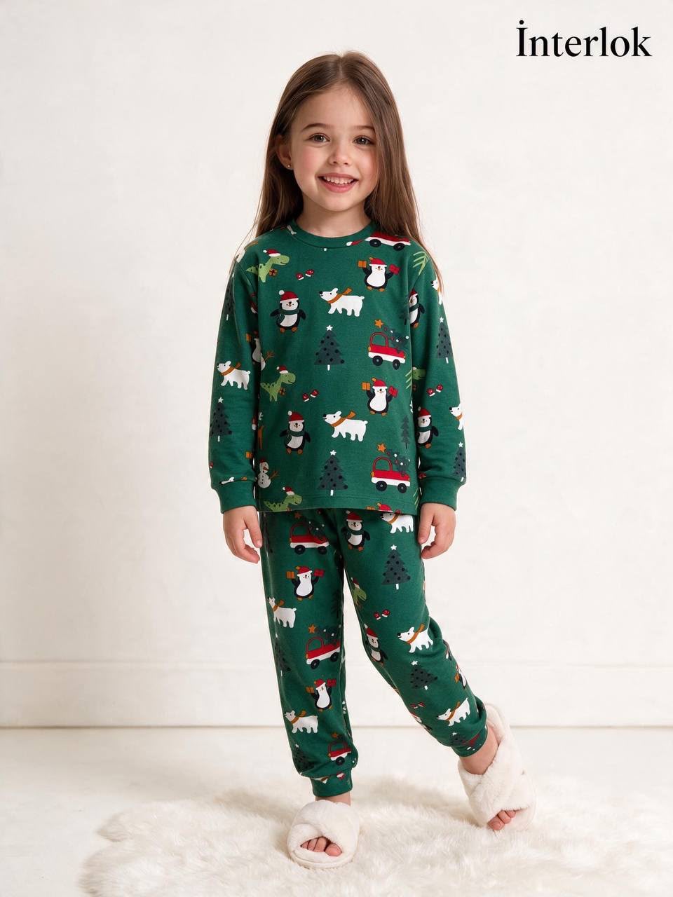Green Christmas Pyjama