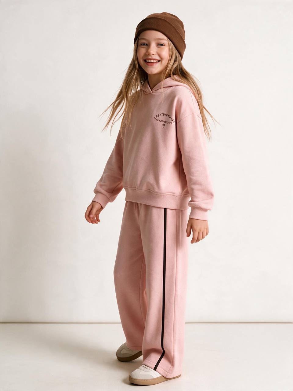 Light Pink Creative Minds Fleece Set