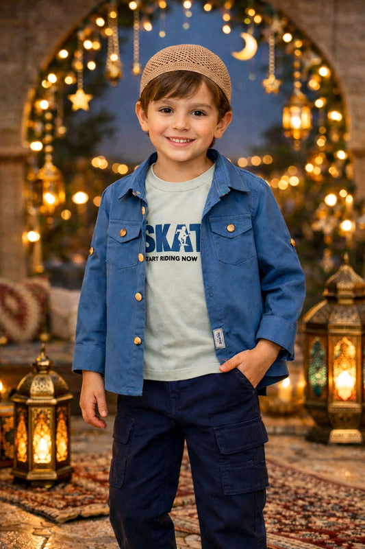 Cargo, Tshirt and Shirt Set