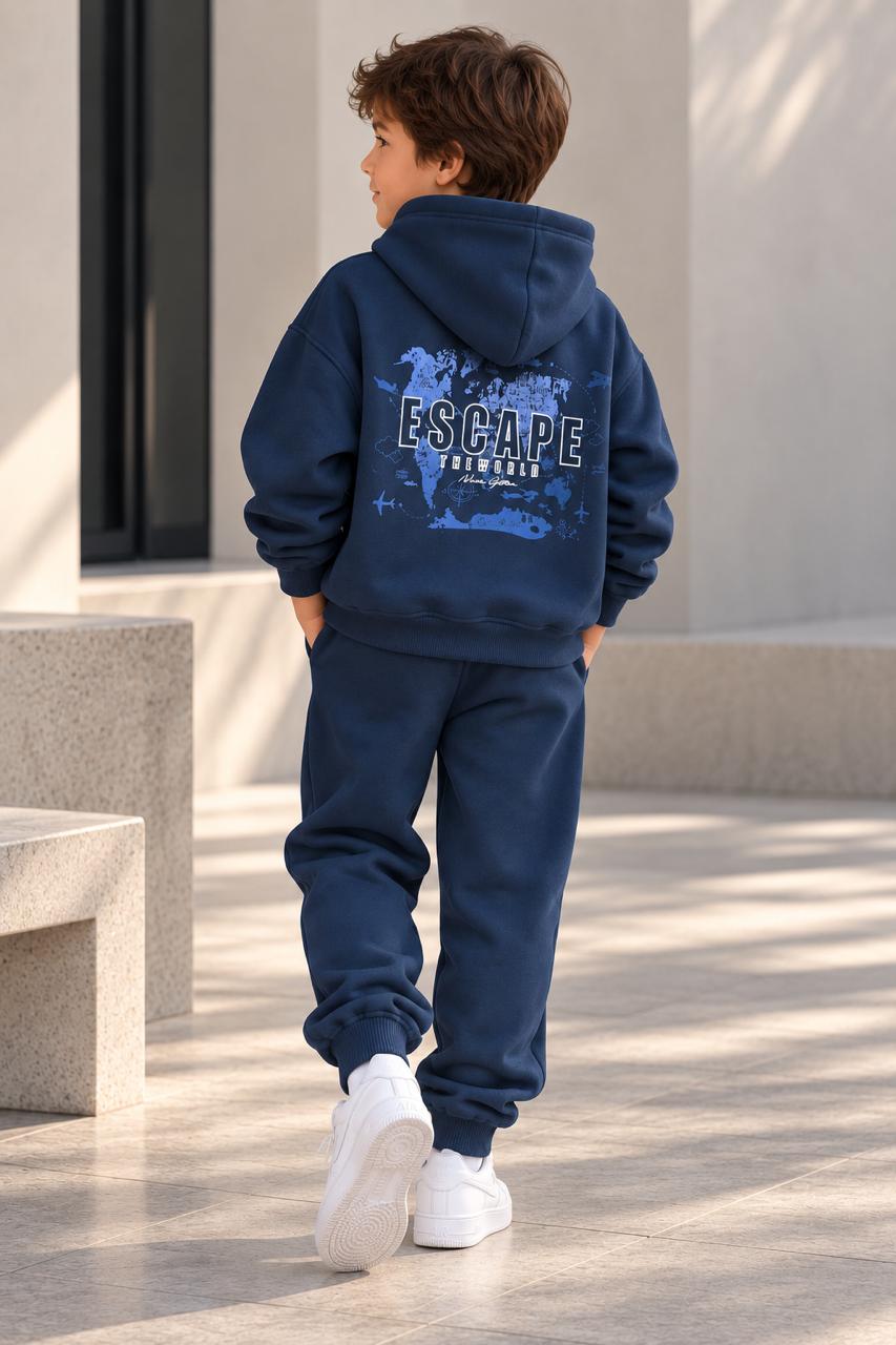 Escape Fleece Hooded Set