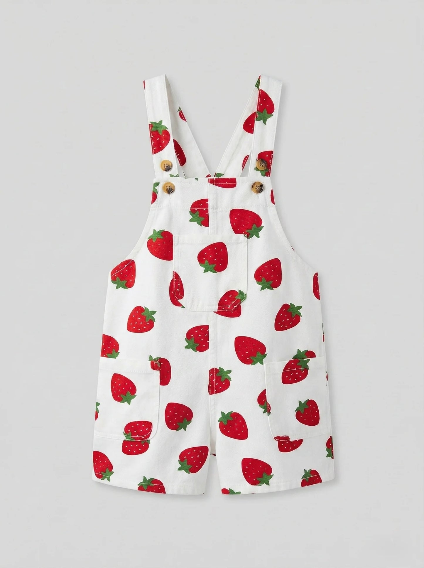 Strawberry Salopette Set