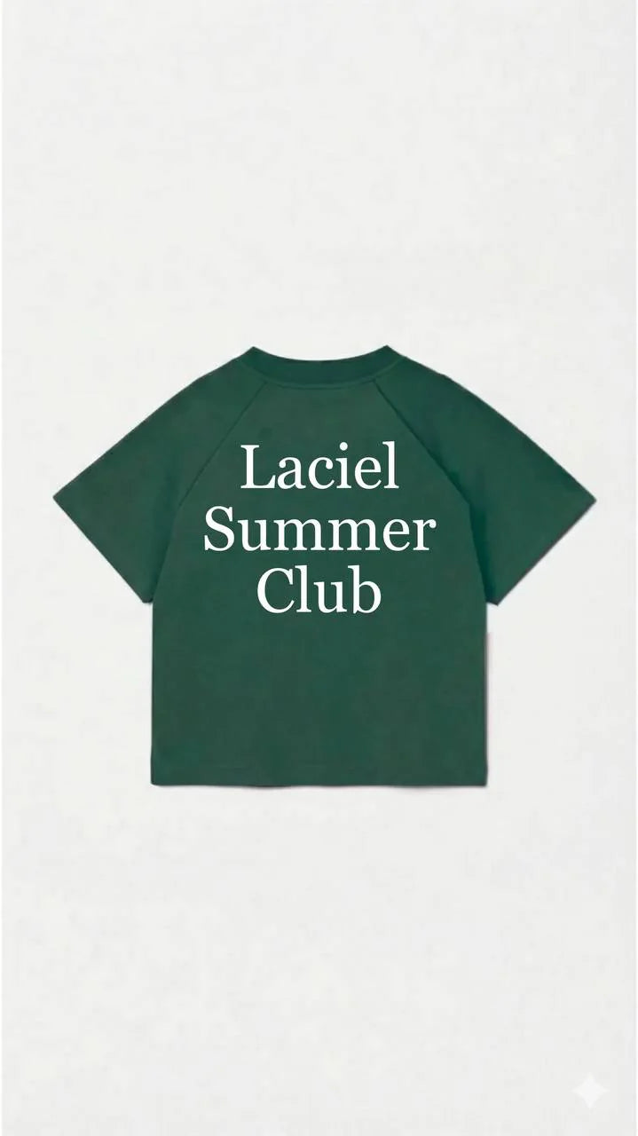 Laciel Paris Club T-shirt Striped Set