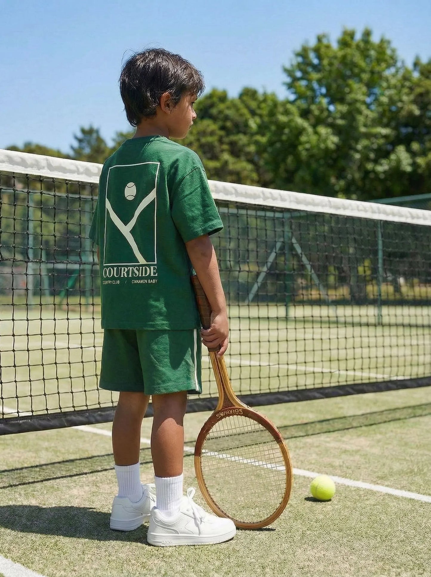 Green Tennis Courtside Set